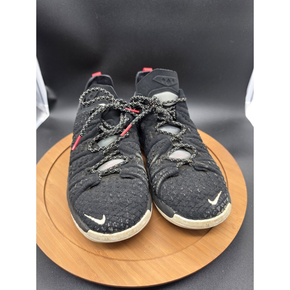 Nike Lebron 18 (GS) Black University Red Size 6Y - CW2760- 001
